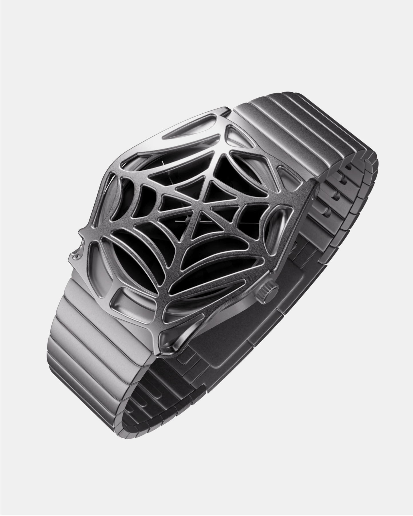 Web Silver Black