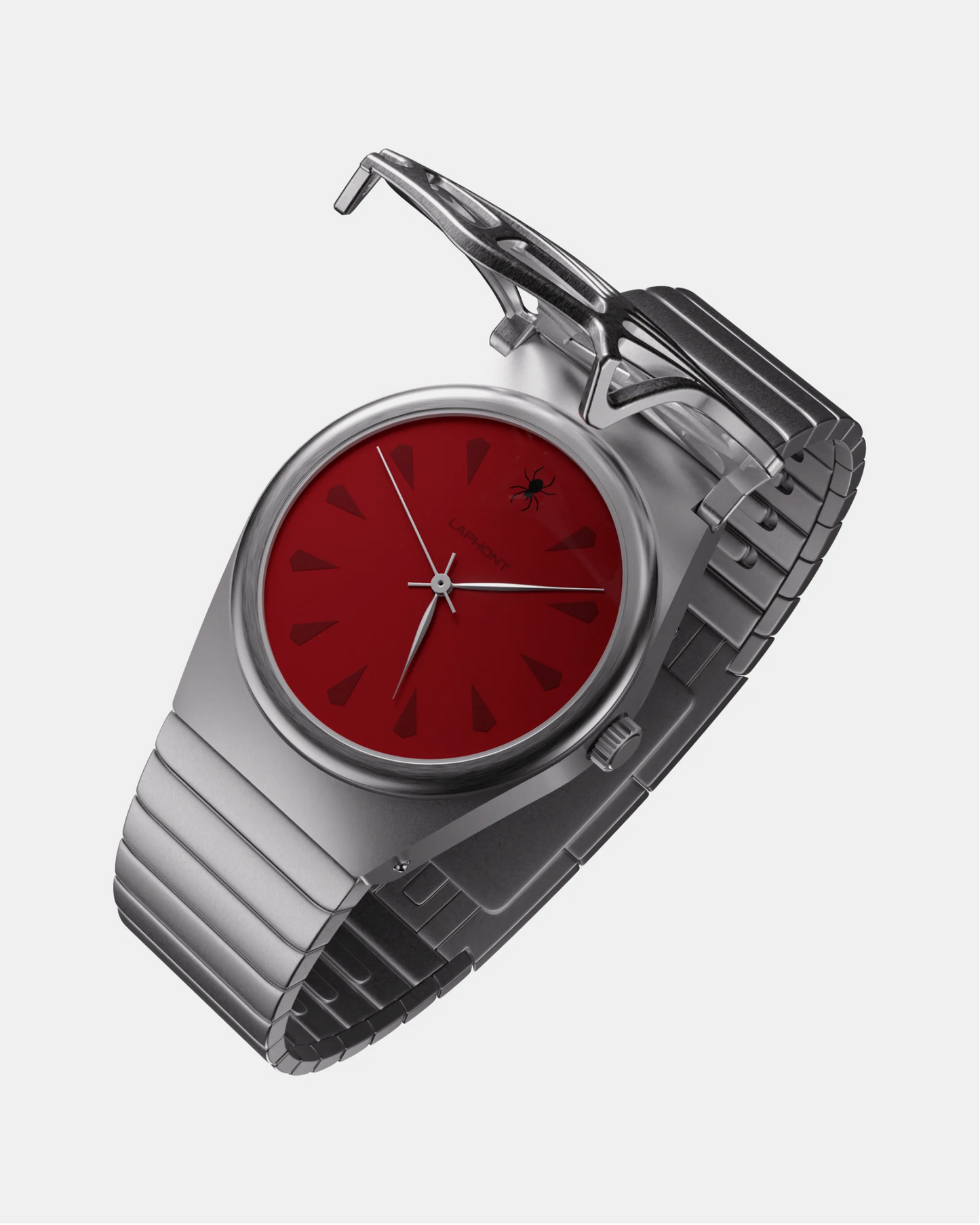 Web Silver Red