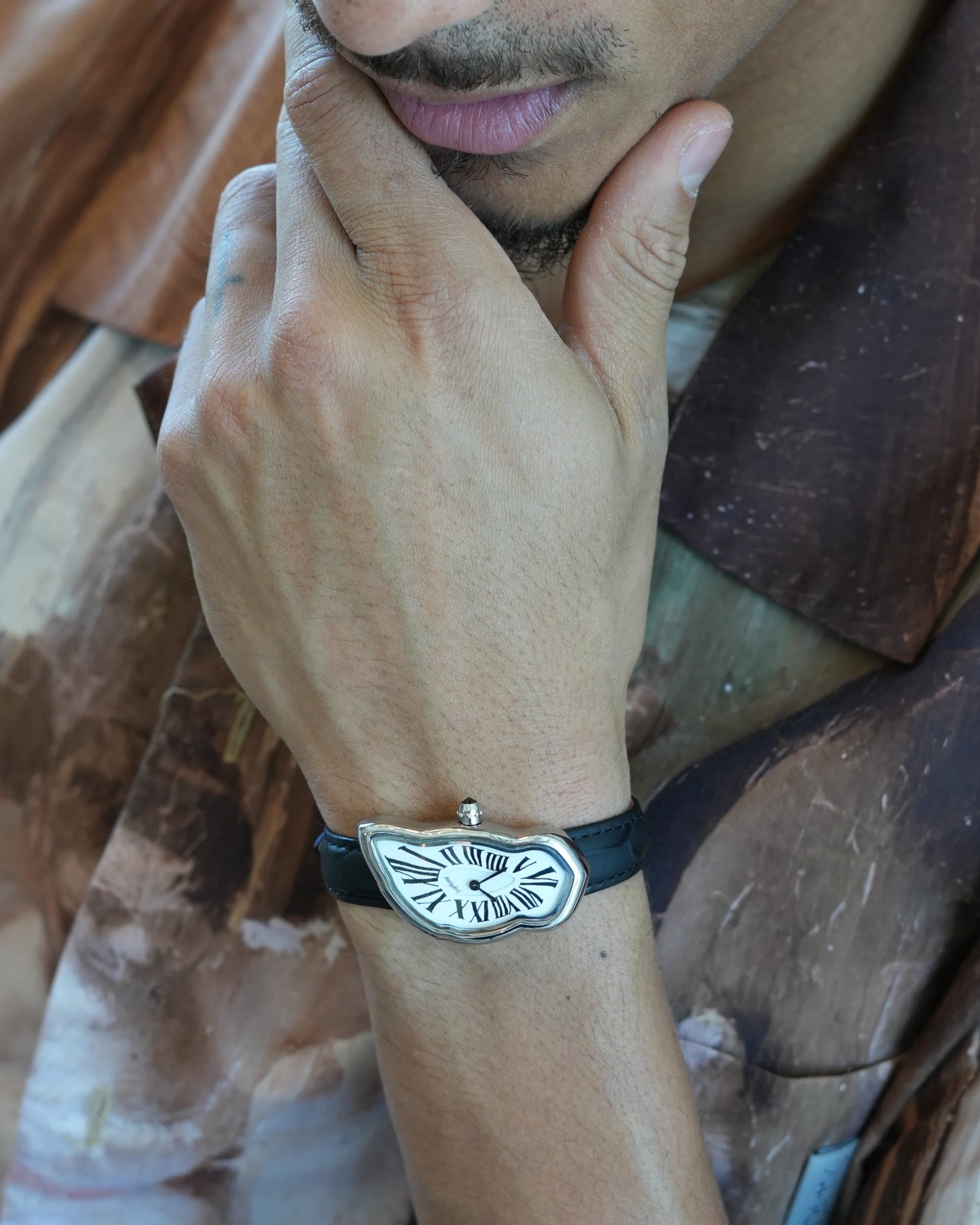 Melting Watch Silver