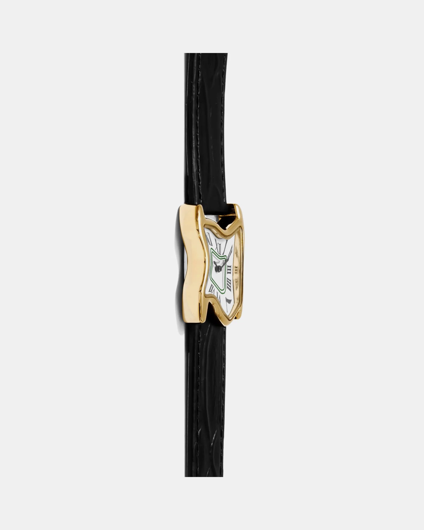 Square Melting Watch Small Gold