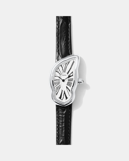 Melting Watch Large Silver