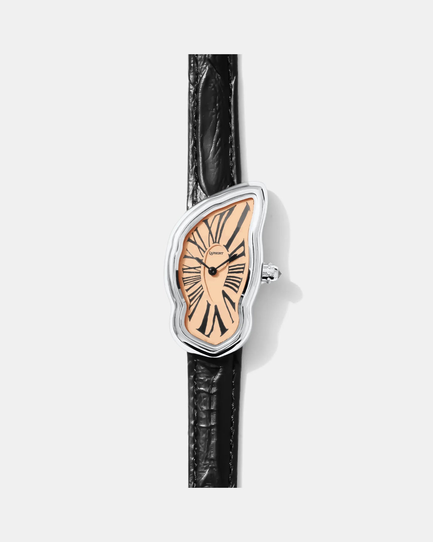 Melting Watch Silver Salmon Dial Edition