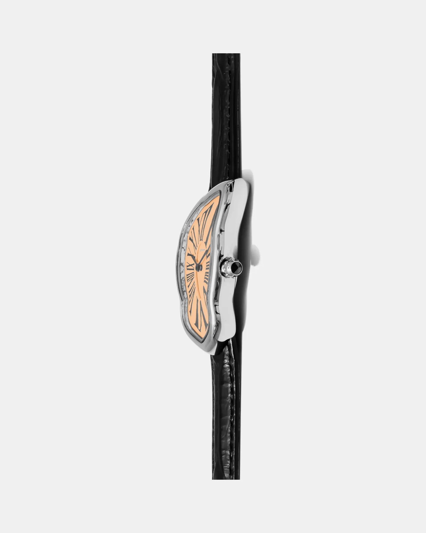 Melting Watch Silver Salmon Dial Edition