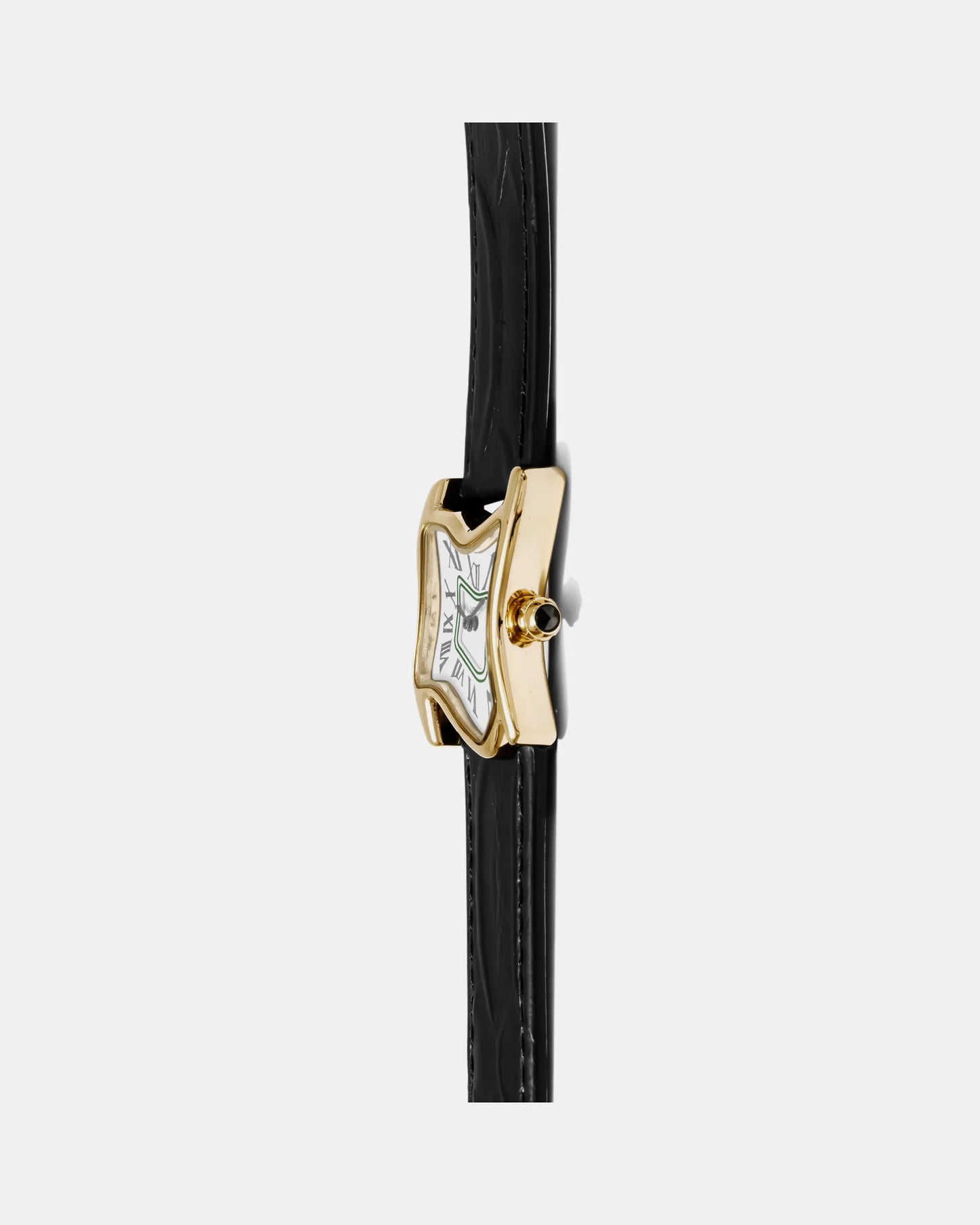 Square Melting Watch Small Gold