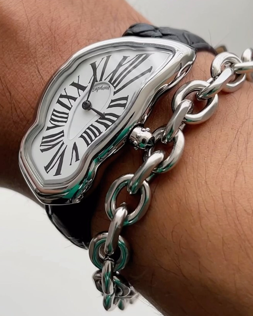 Melting Watch Silver
