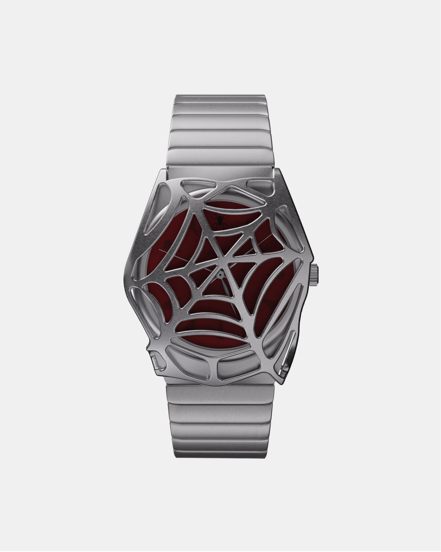 Web Silver Red