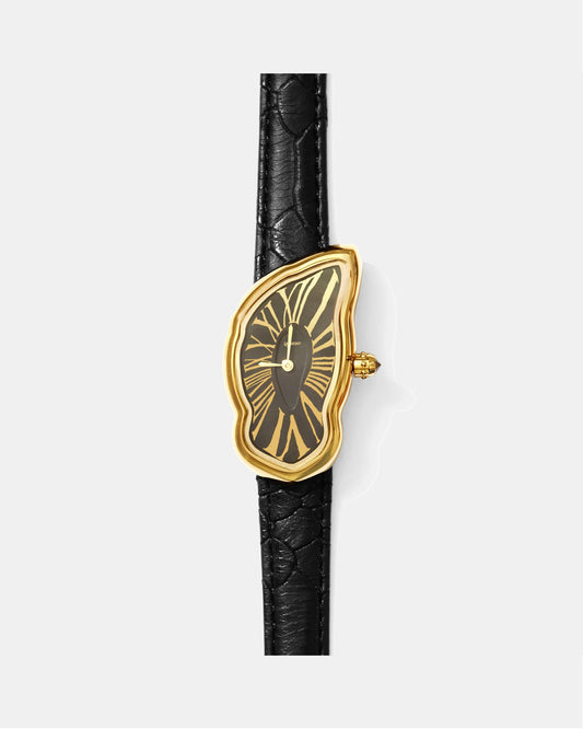 Melting Watch Large Gold