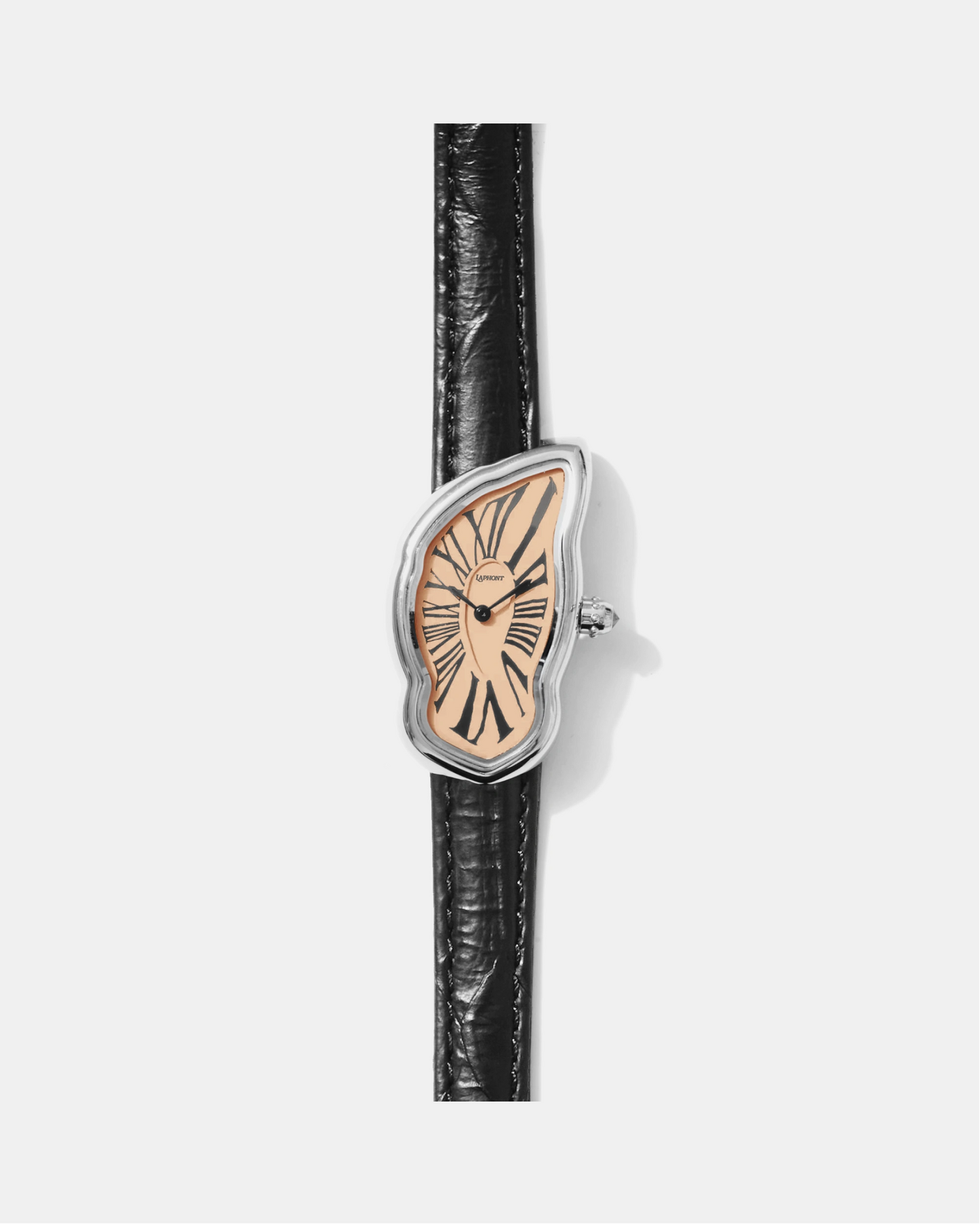 Melting Watch Silver Salmon Dial Edition
