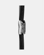 Square Melting Watch Silver Small Black Dial Edition – Laphont