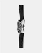 Square Melting Watch Silver Small Black Dial Edition – Laphont