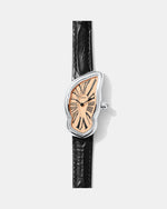 Melting Watch Silver Salmon Dial Edition
