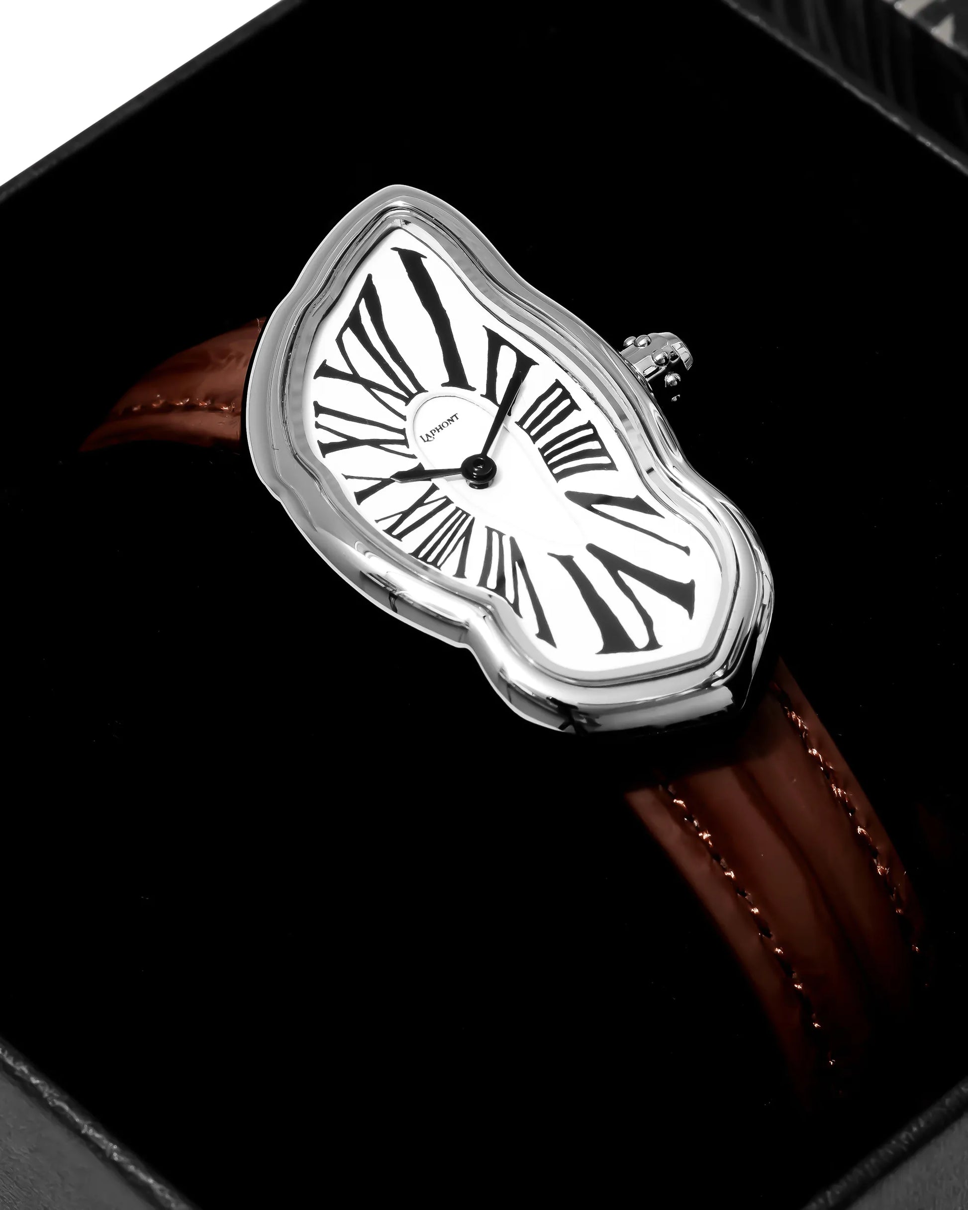 Melting Watch Large Silver – Laphont Melting Watch Large Silver – Laphont