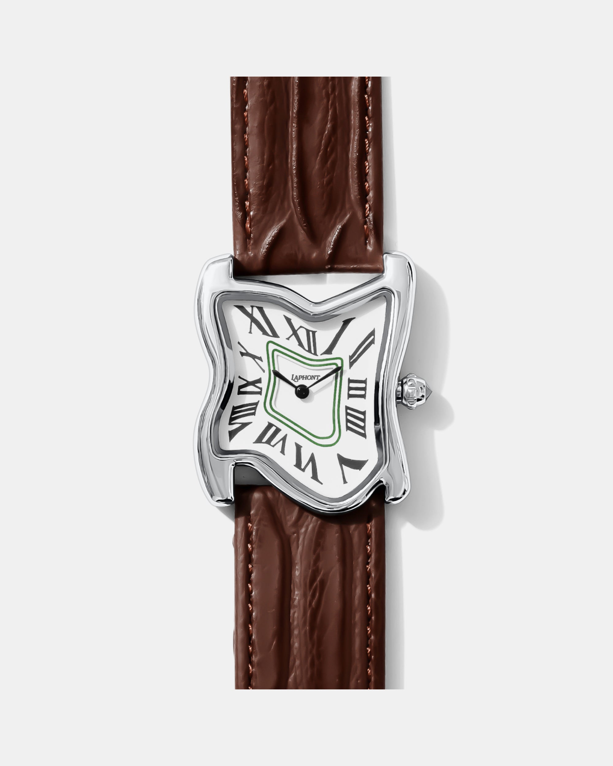 Square Melting Watch Silver Large – Laphont