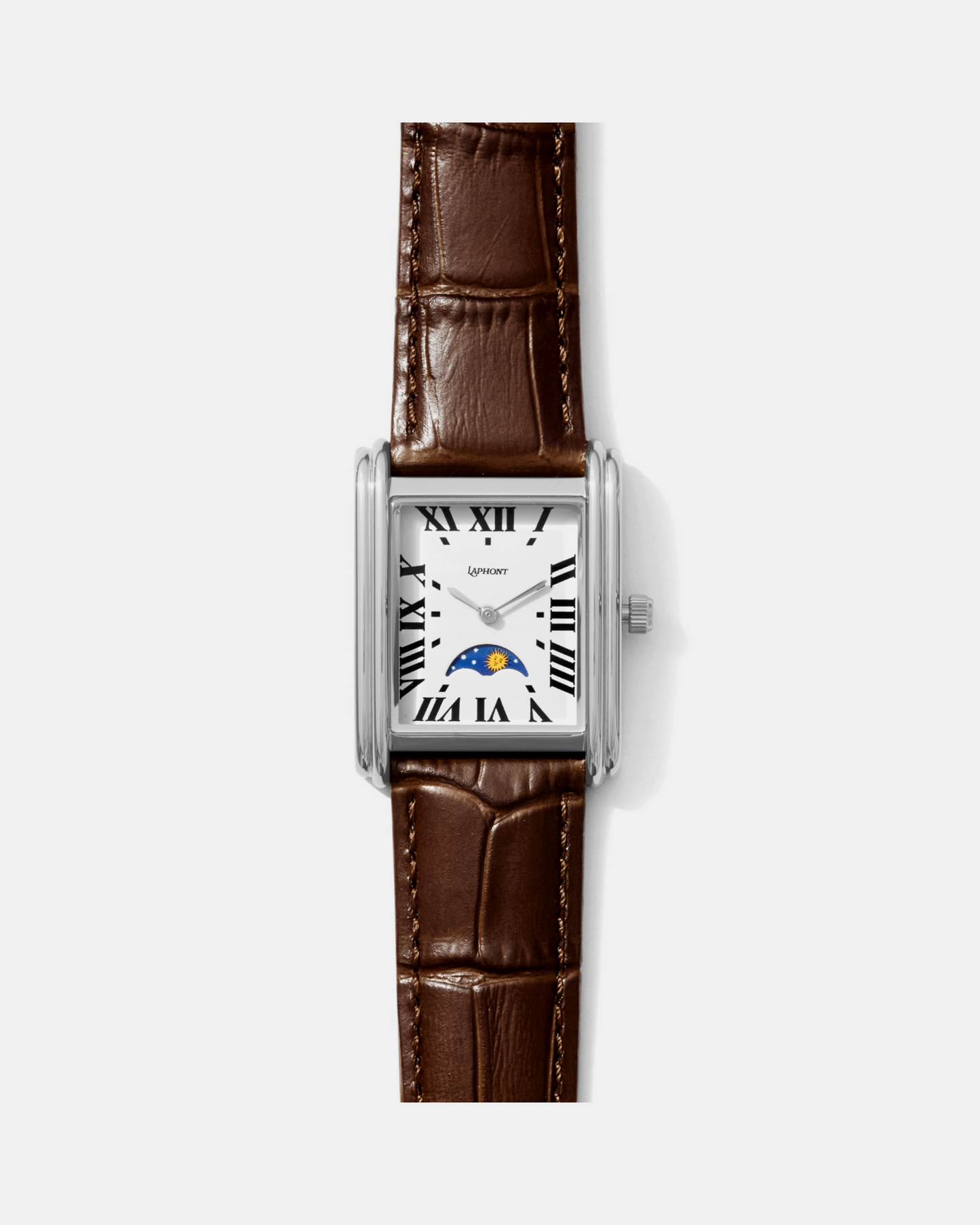 Bloc Large Silver Moonphase