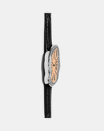 Melting Watch Silver Salmon Dial Edition