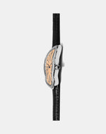 Melting Watch Silver Salmon Dial Edition