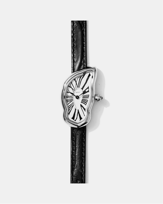 Melting Watch Small Silver