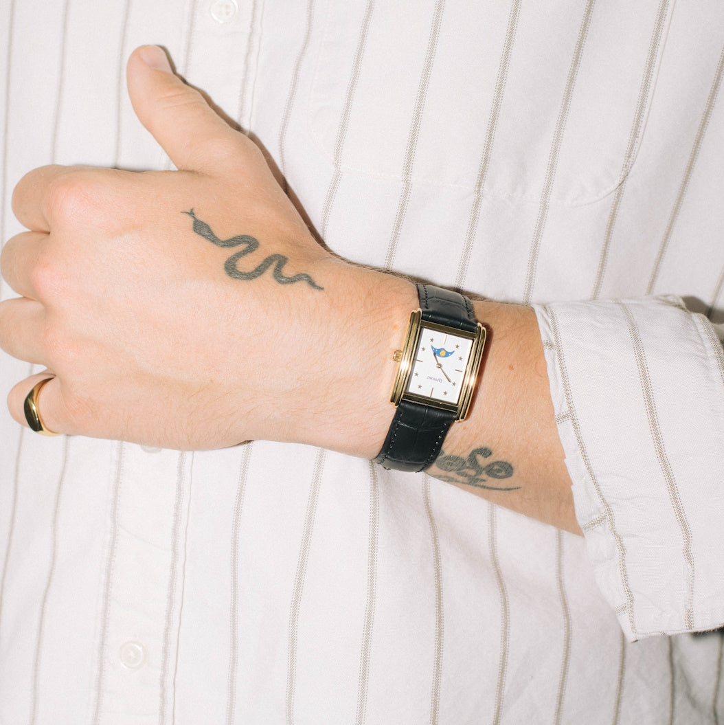Bloc Large Gold Moonphase