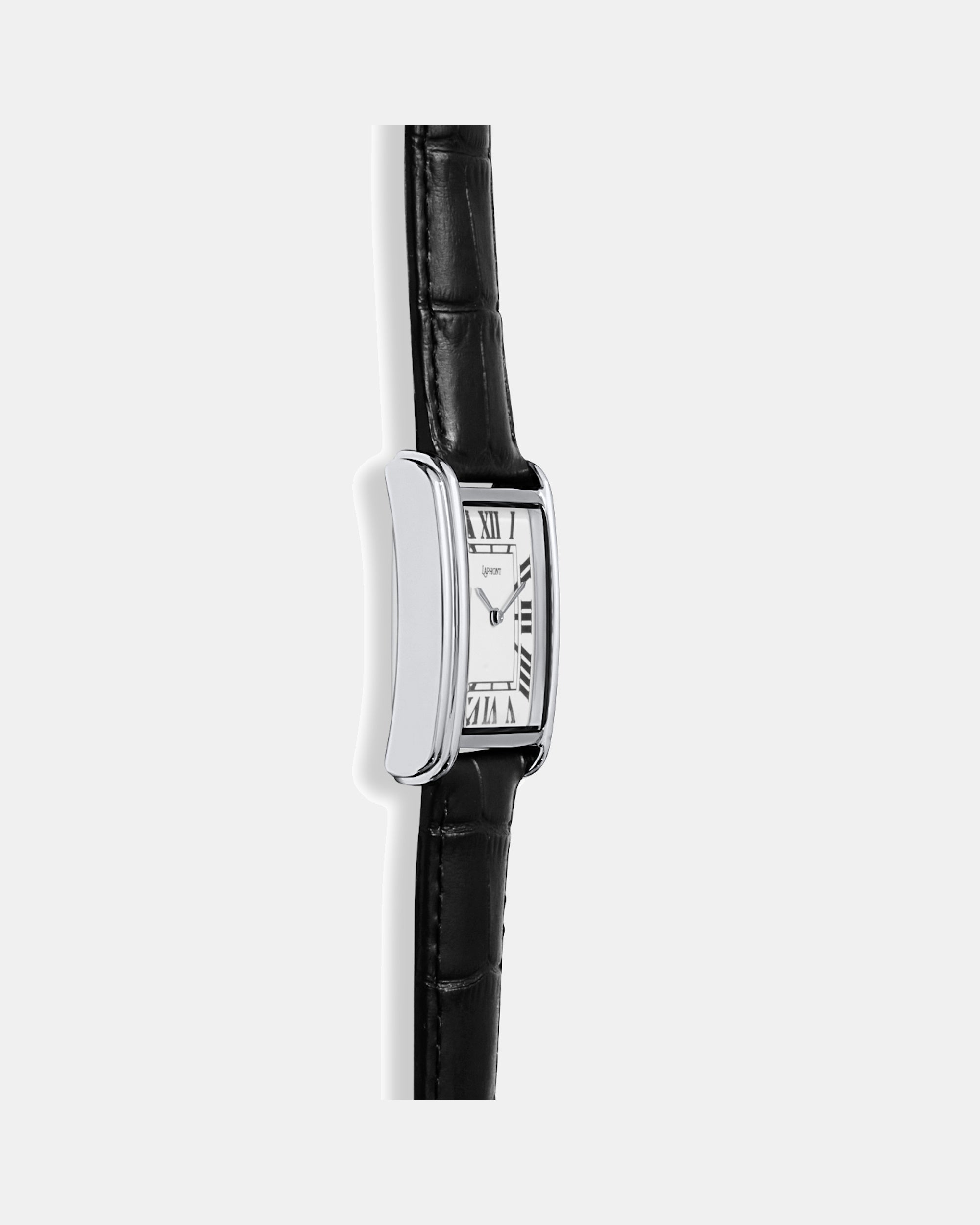 Bloc Silver — Square Tank-Style Dress Watch | Laphont