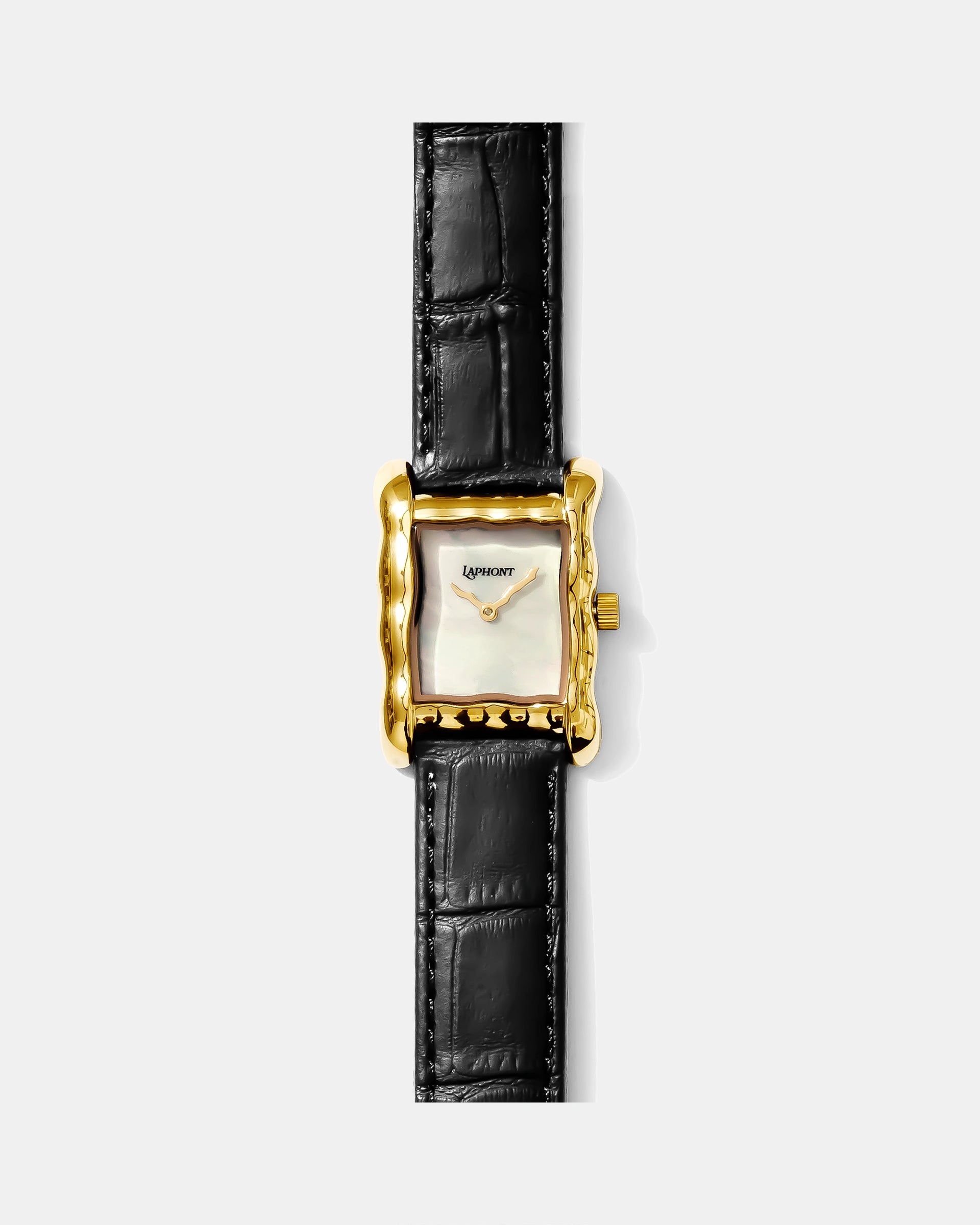時計 Laphont SQUARE MELTING WATCH SMALL GOLD Square Melting Watch Small Gold – Laphont
