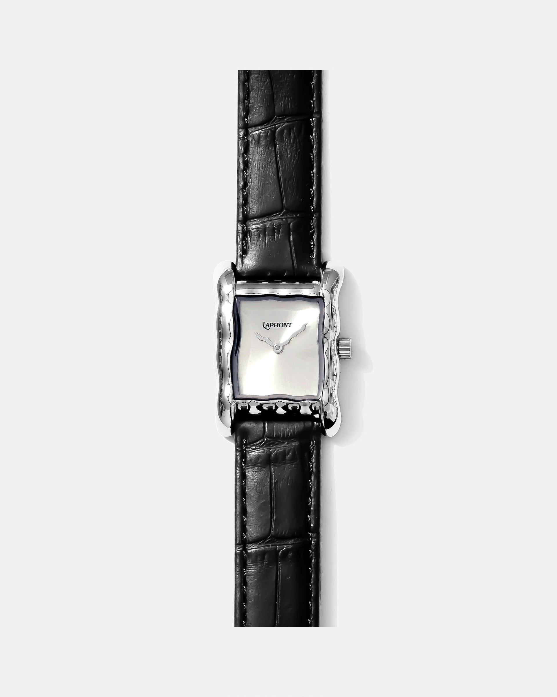 Laphont SQUARE MELTING WATCH SMALLSILVER silver square melting Laphont SQUARE MELTING WATCH SMALLSILVER silver square melting